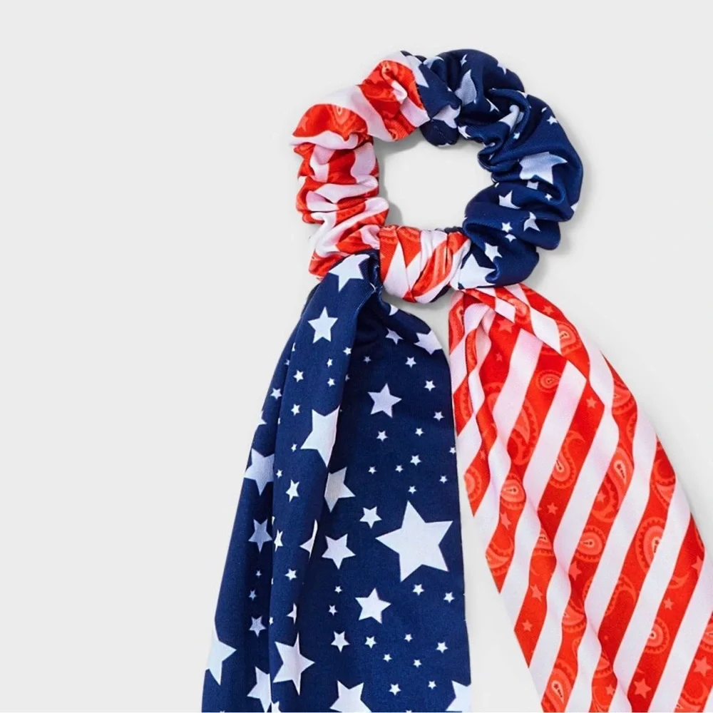 4 Pk Americana Star Tail Hair Twister - Picture 2 of 2